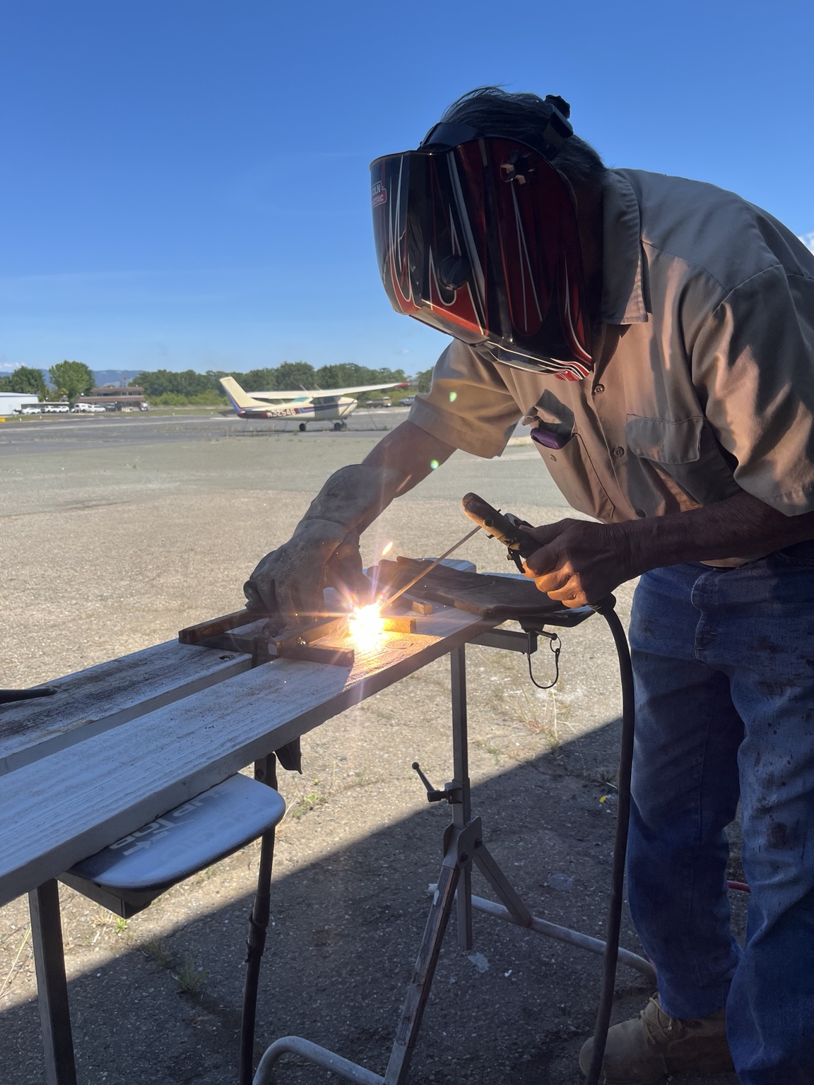Metal welding and fabrication work
